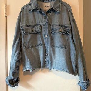 Aerie Light Blue Jean Jacket